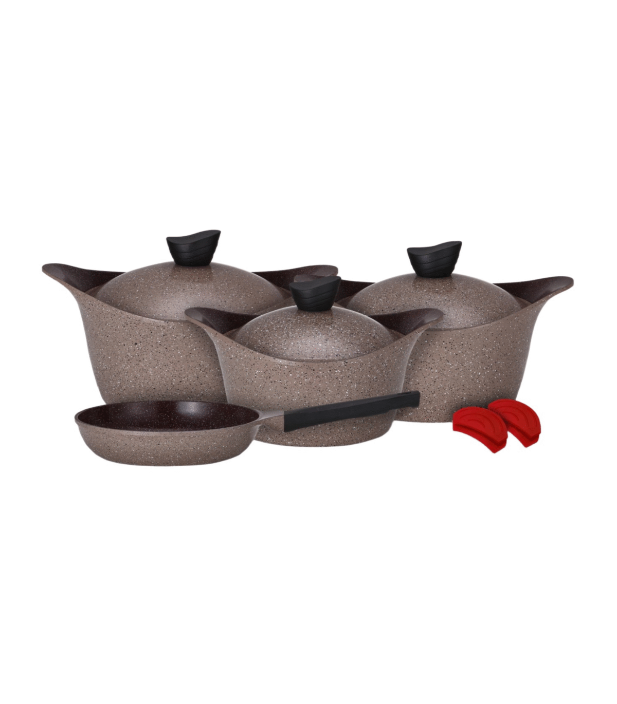 MARBLE 9PCS COOKWARE SET - Image 1