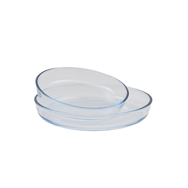 CIRCLE PLAIN 2 PCS SET BAKEWARE 1.95+2.75L