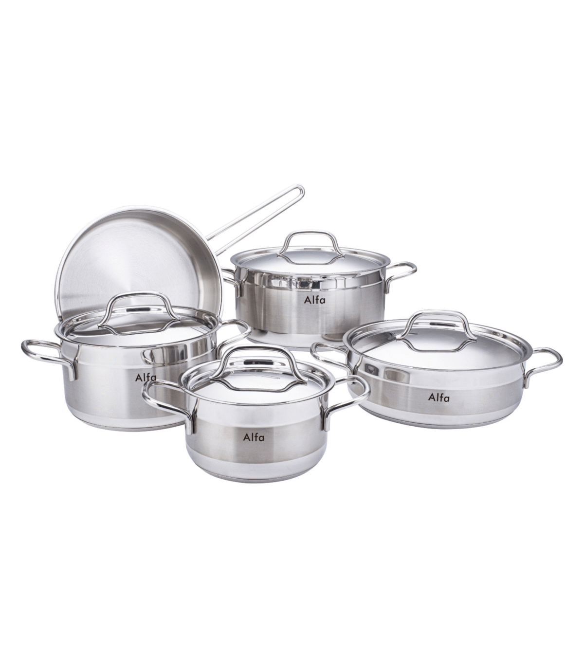 Cookware 9 Pieces - Image 1