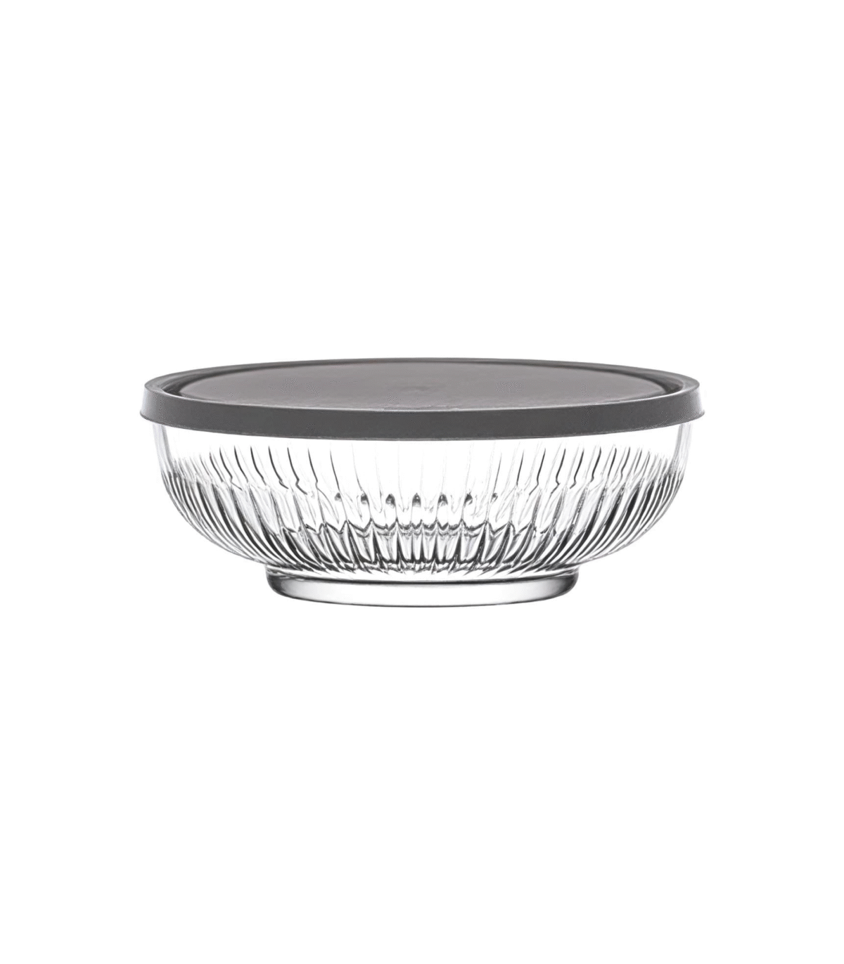 BOWL 600cc WITH COVER GRAY - Image 1