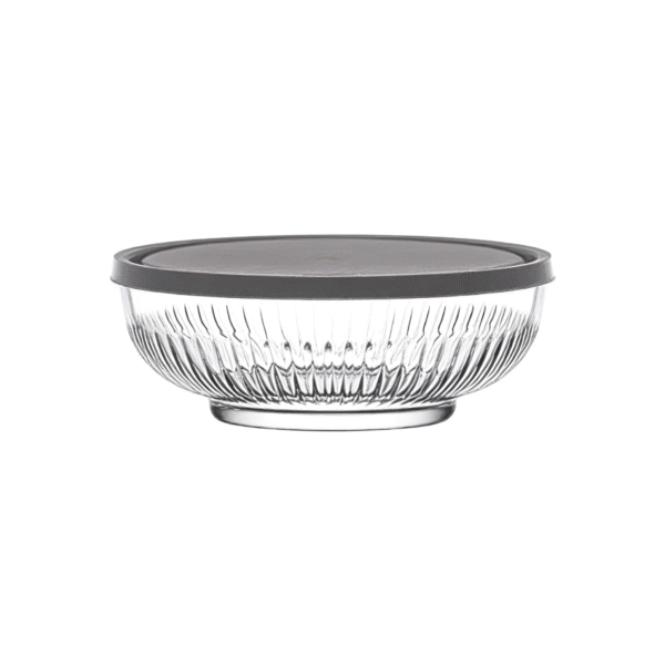 BOWL 600cc WITH COVER GRAY