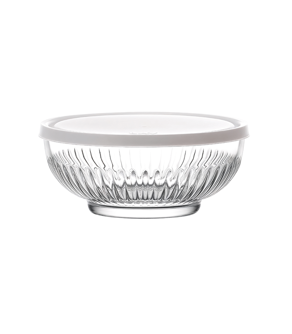 BOWL 880cc WITH COVER WHITE - Image 1