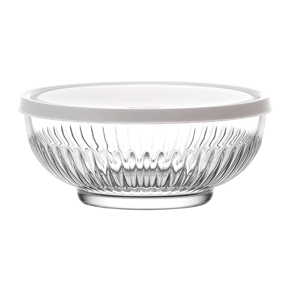 BOWL 1500cc WITH COVER WHITE