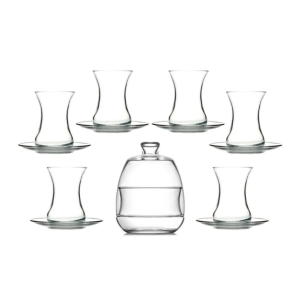 13PCS TEA SET WITH SAUCER