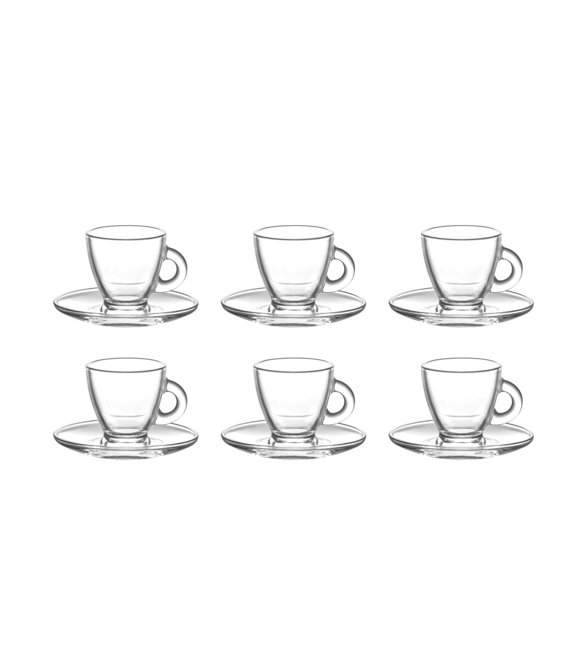 12PCS COFFEE SET WITH SAUCER - Image 1