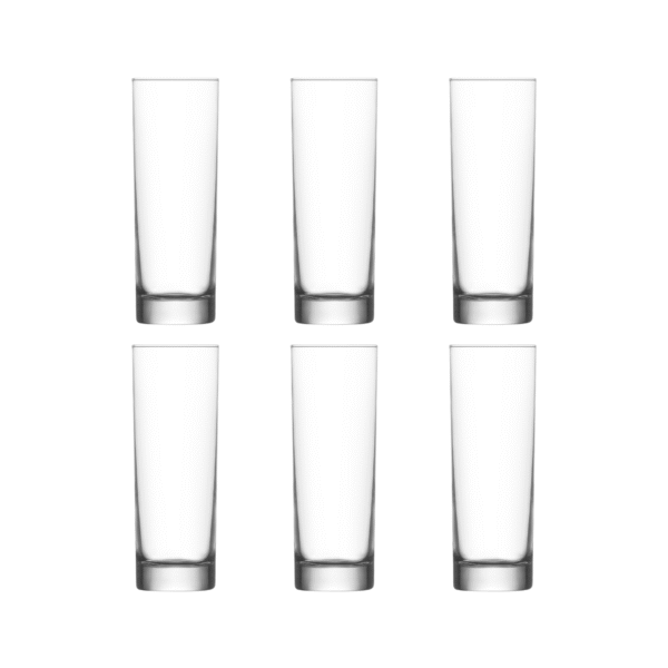 GLASS 300cc 6PCS SET