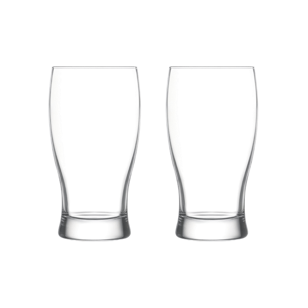 GLASS 580cc 2PCS SET