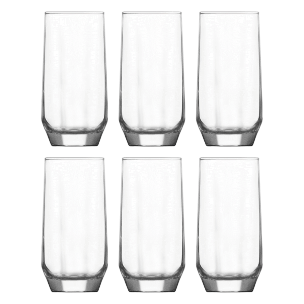 GLASS 385cc 6PCS SET