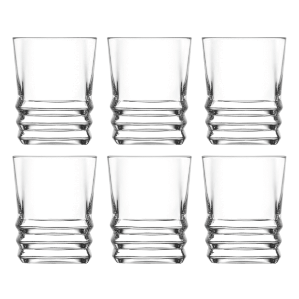 GLASS 80cc 6PCS SET
