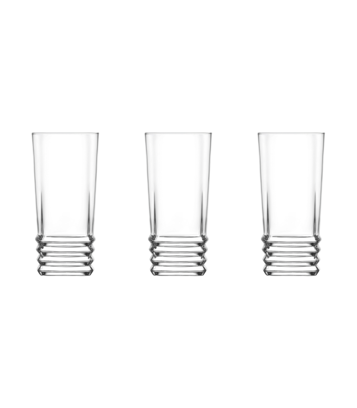 GLASS 340cc 3PCS SET - Image 1