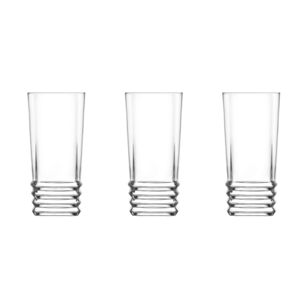 GLASS 340cc 3PCS SET