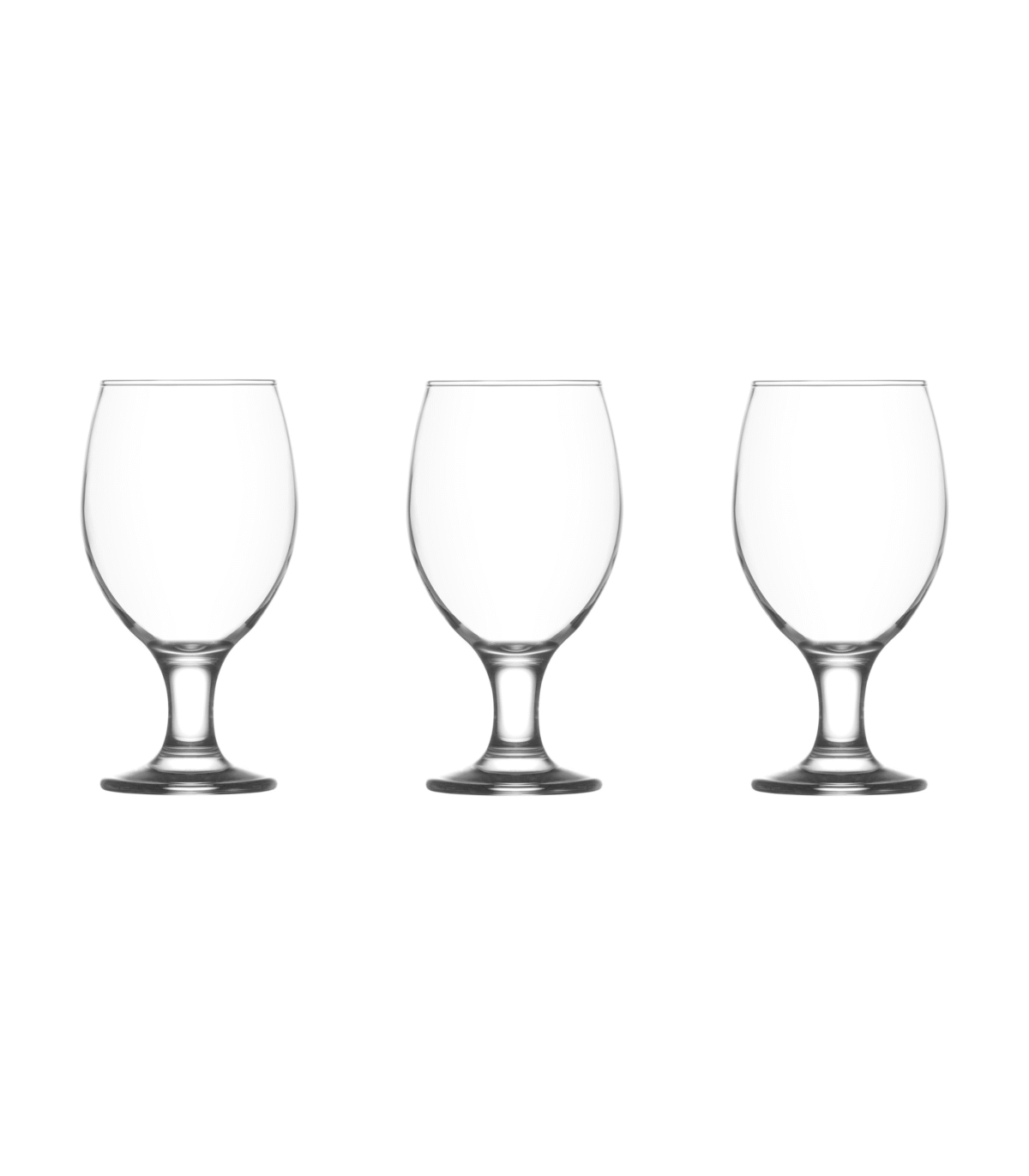 GLASS 400cc 3PCS SET - Image 1