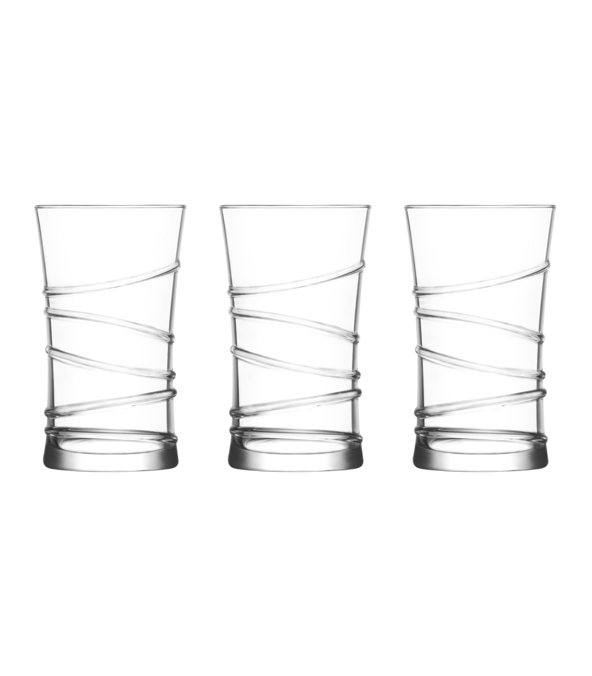 GLASS 340cc 3PCS SET - Image 1