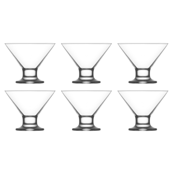 GLASS 165cc 6PCS SET