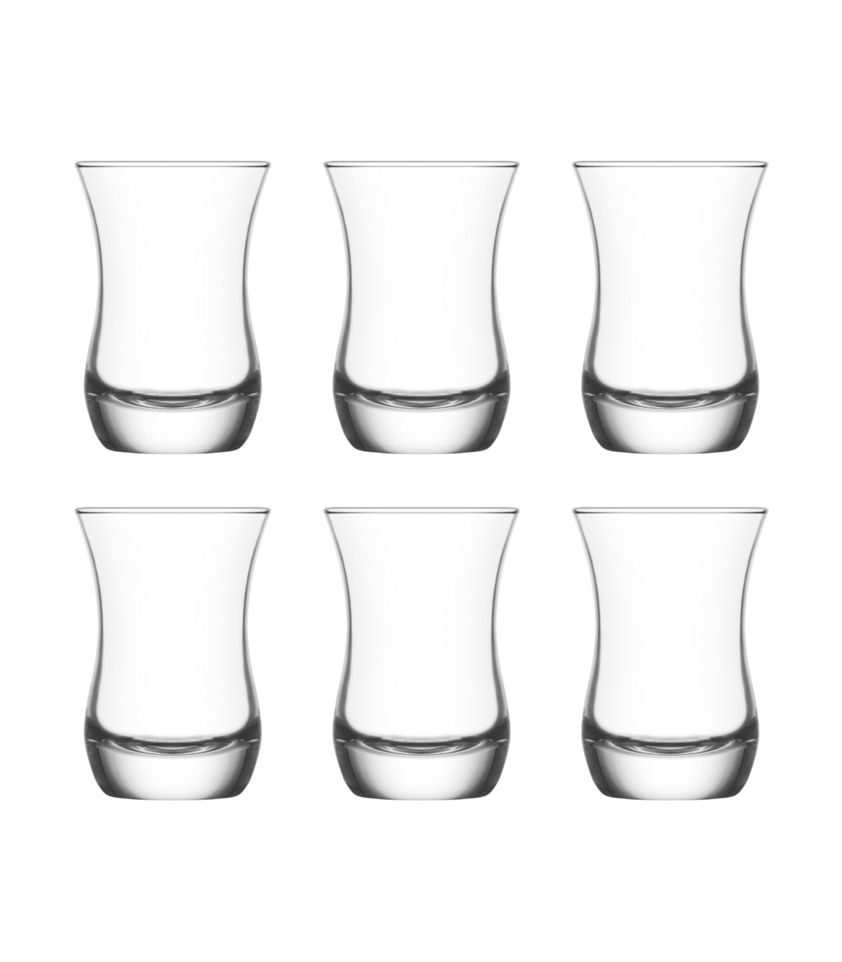 GLASS 100cc 6PCS SET - Image 1