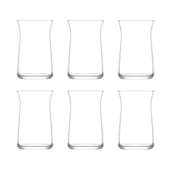 GLASS 180cc 6PCS SET