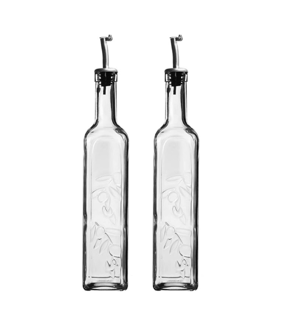 OIL VINEGAR GLASS 500cc 2PCS SET GB - Image 1