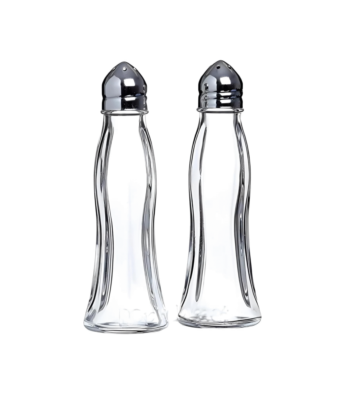 SALT AND PEPPER GLASS 35cc 2PCS SET - Image 1