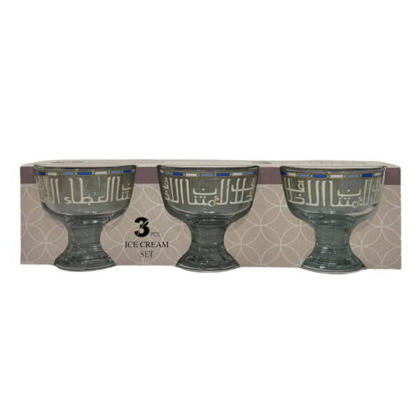 GLASS 285cc 3PCS SET DS-04