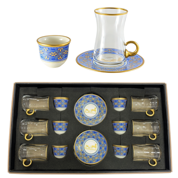 18 PCS TEA & MIRRA SET