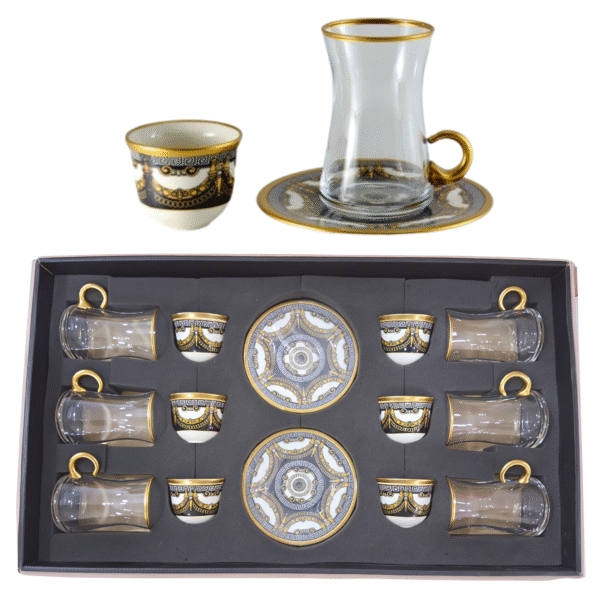 18 PCS TEA & MIRRA SET