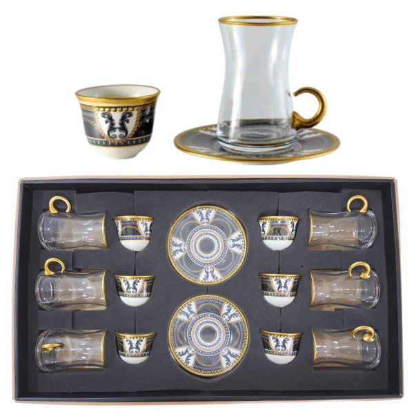 18 PCS TEA & MIRRA SET