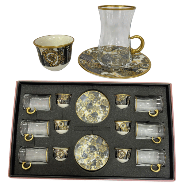 18 PCS TEA & MIRRA SET