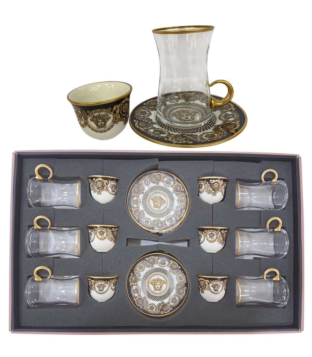 18 PCS TEA & MIRRA SET - Image 1