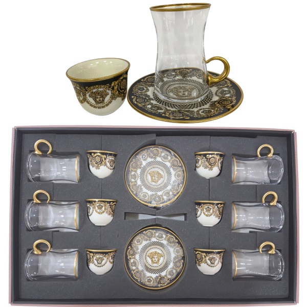 18 PCS TEA & MIRRA SET
