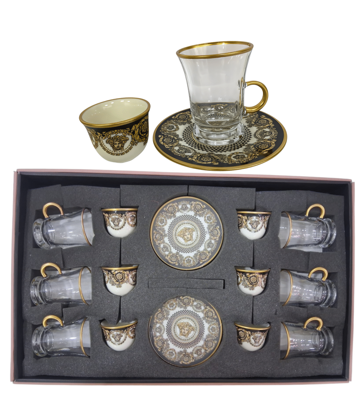 18 PCS TEA & MIRRA SET - Image 1