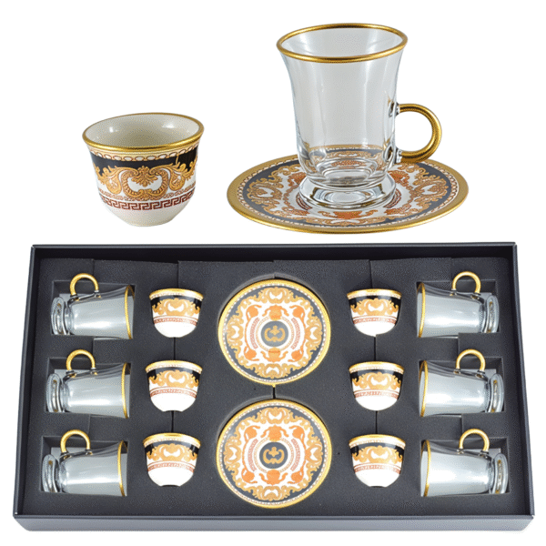 18 PCS TEA & MIRRA SET