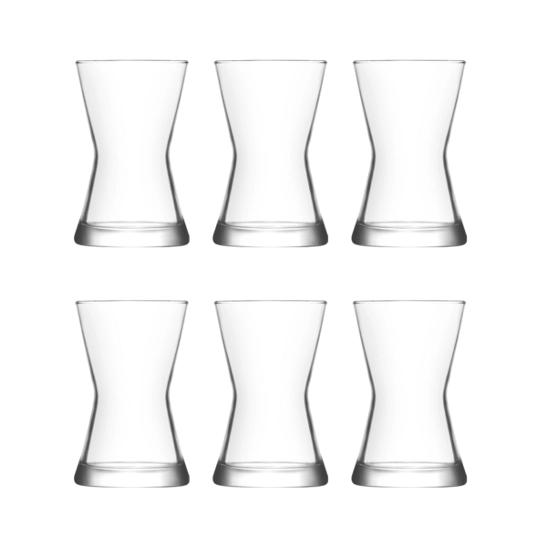 TEA GLASS 140cc 6PC ST