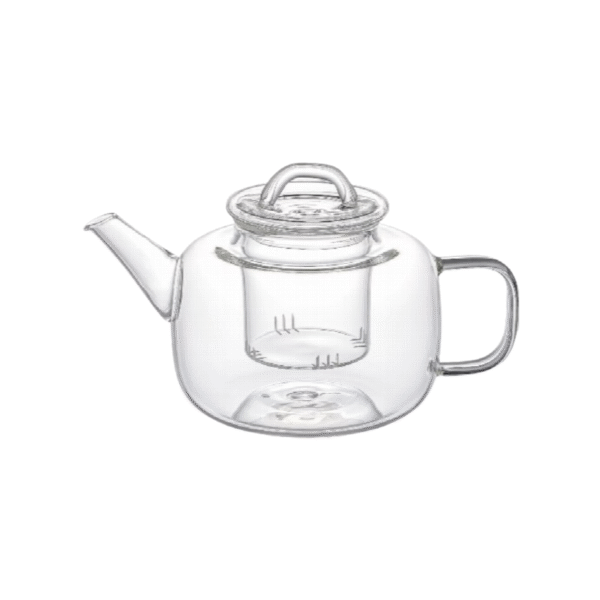 BOROSILICATE GLASS TEA POT 550ML