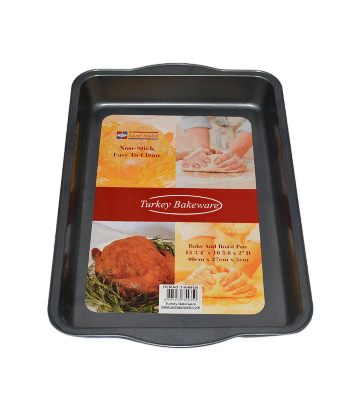 TEFLON BAKE AND ROAST PAN 42x31x7cm - Image 1