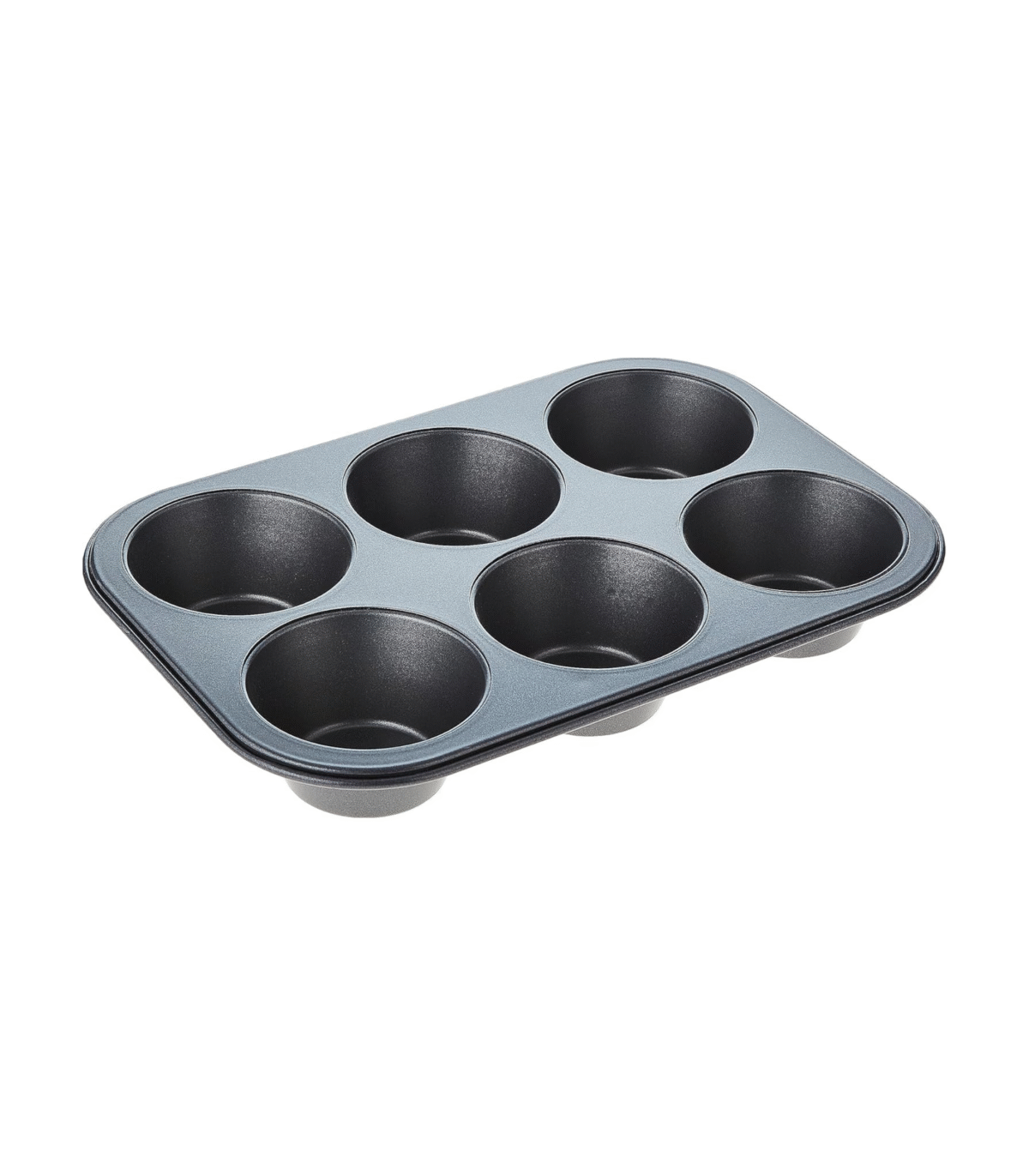 TEFLON LARGE MUFFIN PAN 6 CUPS - Image 1