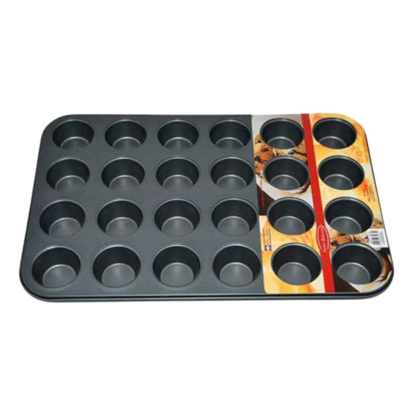 TEFLON MINI MUFFIN PAN 24 CUPS