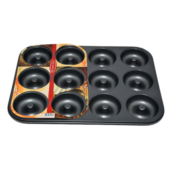 TEFLON DONUT PAN 12 CUPS
