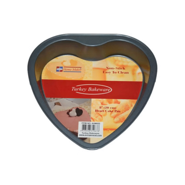 TEFLON HEART SHAPED CAKE PAN 20cm