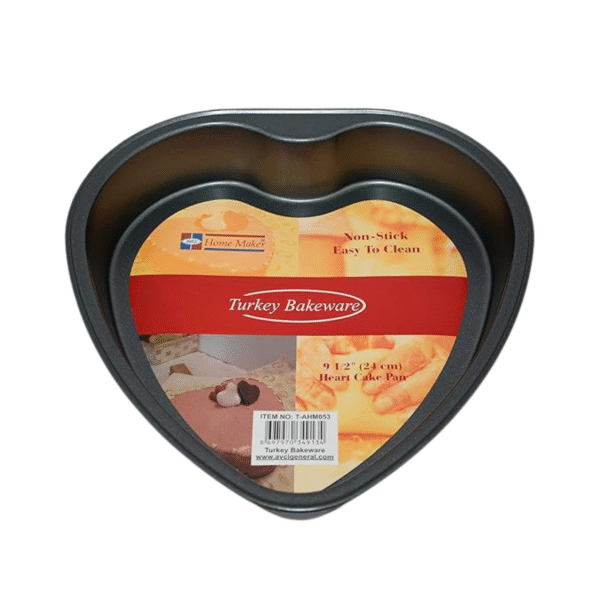 TEFLON HEART SHAPED CAKE PAN 24cm