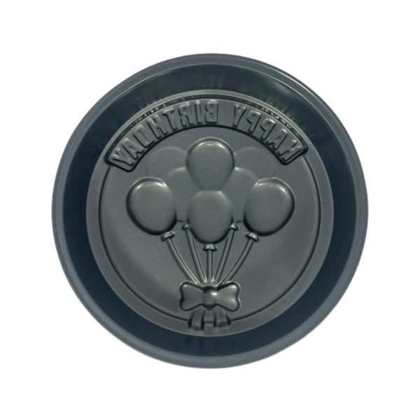 TEFLON HAPPY B.DAY ROUND CAKE PAN 22.4x5.1cm