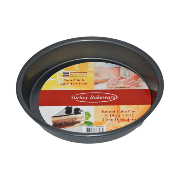 TEFLON ROUND CAKE PAN 23x4cm