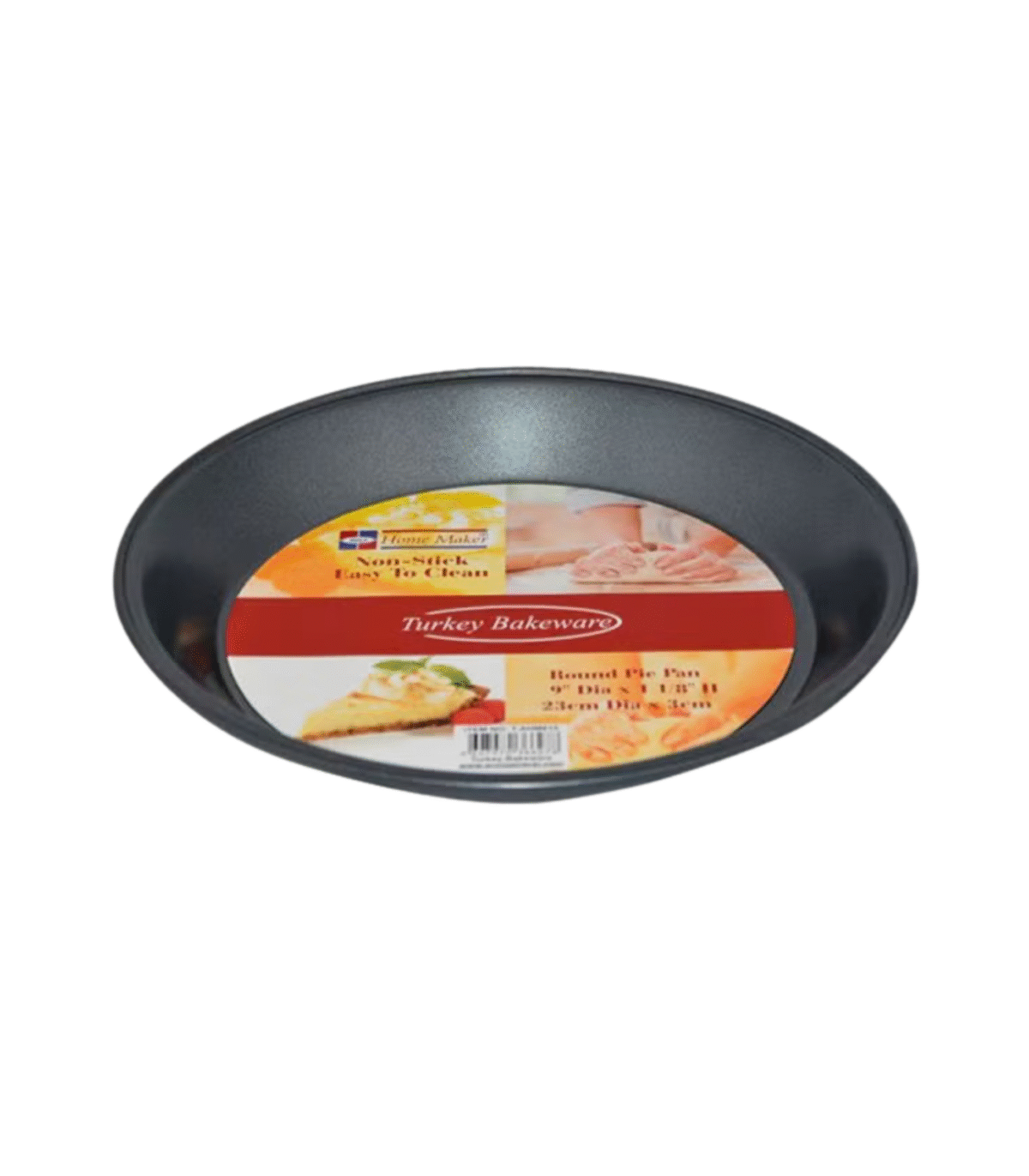 TEFLON ROUND CAKE PAN V-EDGE 23x3cm - Image 1