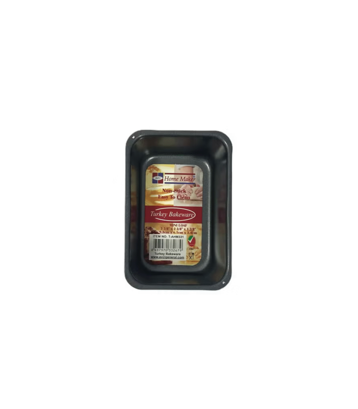 TEFLON MINI LOAF PAN 9.3x6.1x3.4cm - Image 1