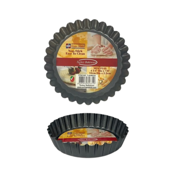 TEFLON MINI FLAN TIN 12x2.2cm