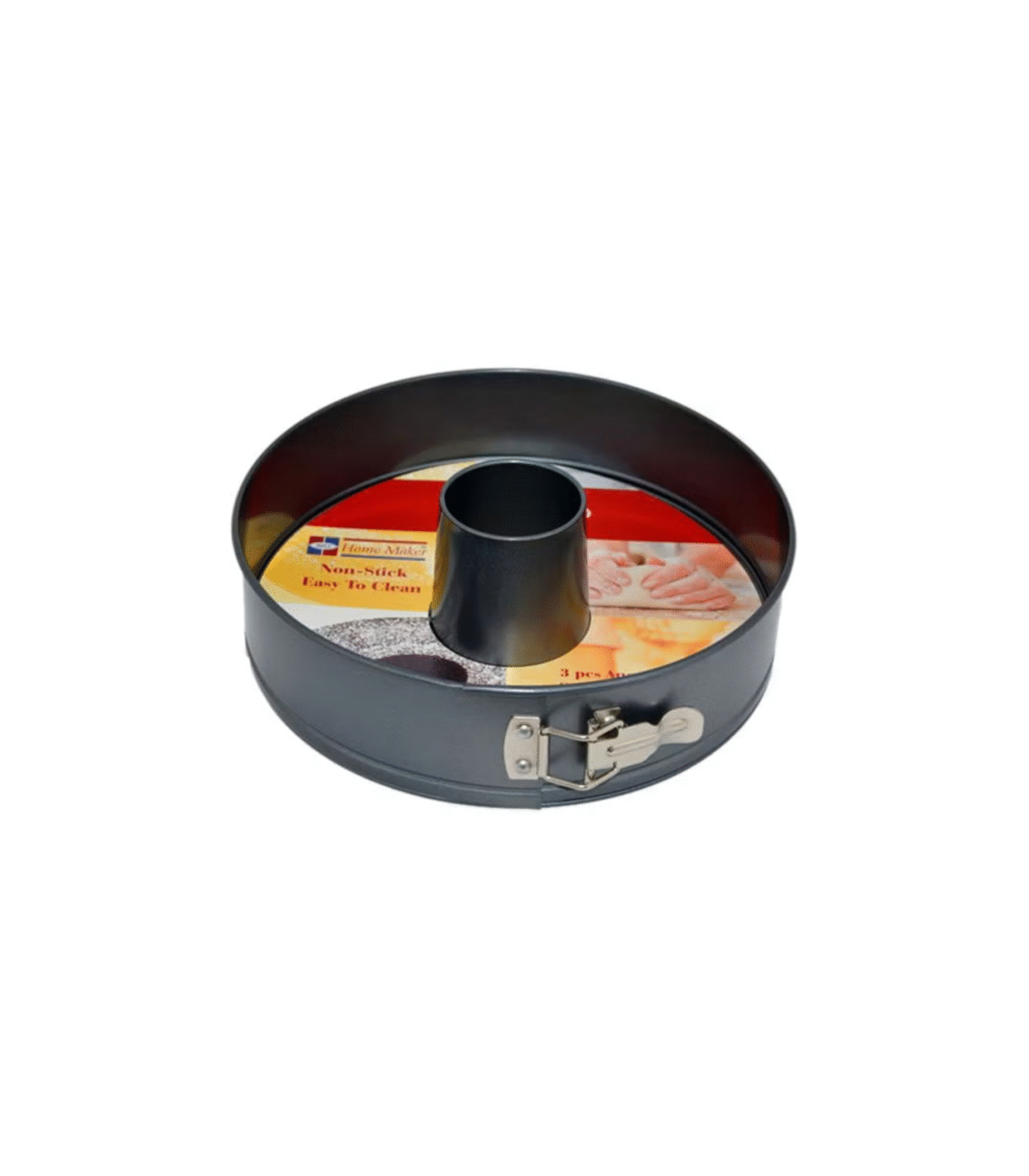 TEFLON 3PCS ANGEL FLUTE SPRING FORM PAN 24x7cm - Image 1