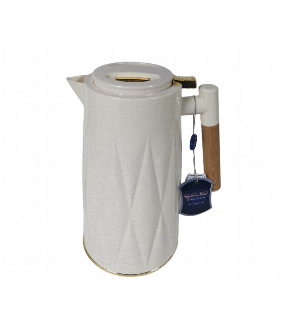 FLASK 1.3L ROM-130-WHITE-GOLD - Image 1