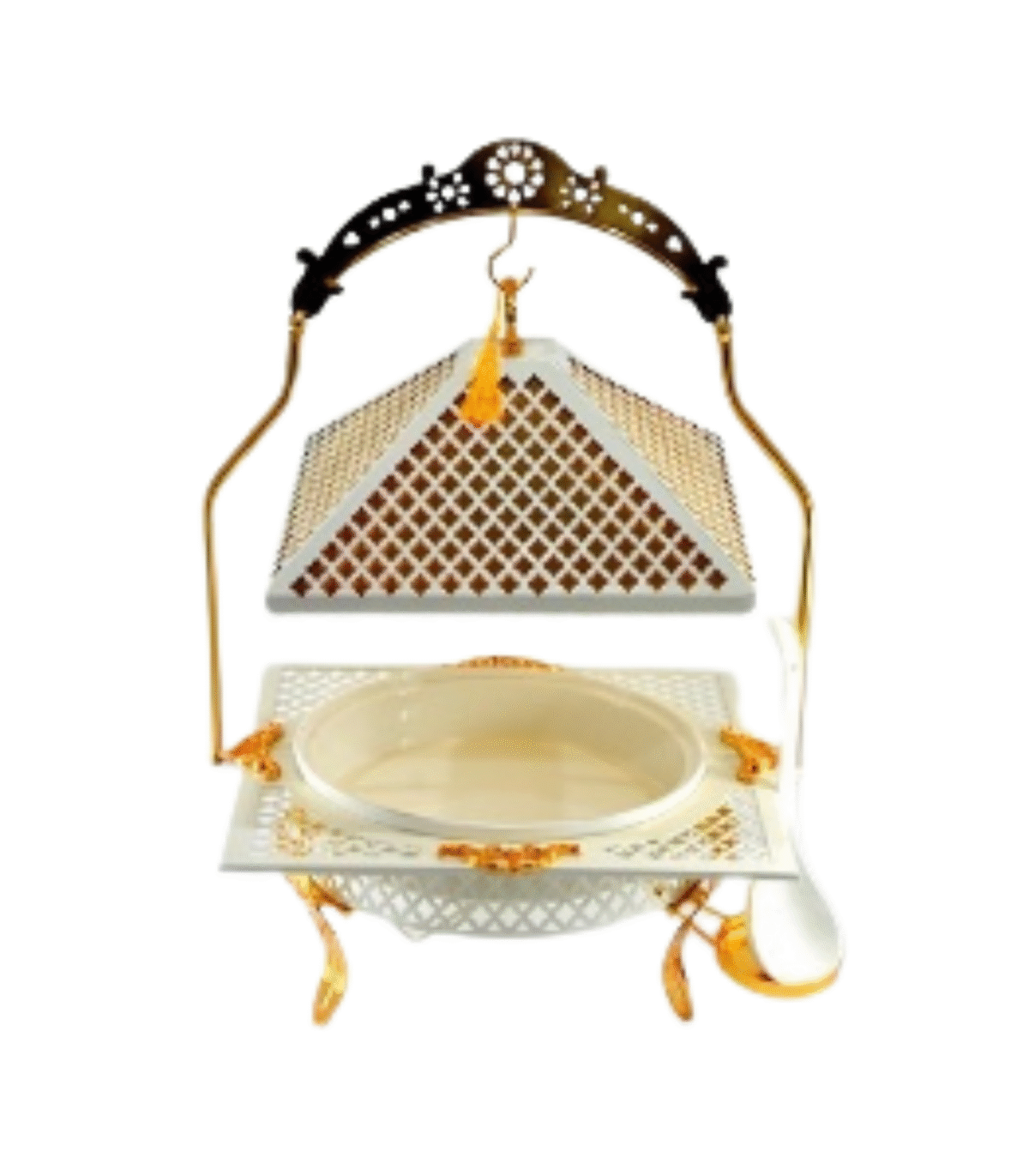 FOOD WARMER WHITE GOLD M 44*44 - Image 1