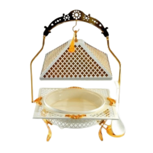 FOOD WARMER WHITE GOLD M 44*44