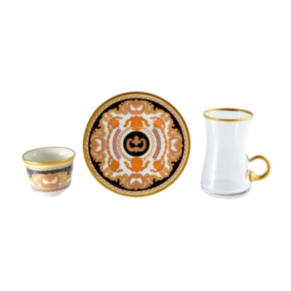 18 PCS TEA&MIRRA SET