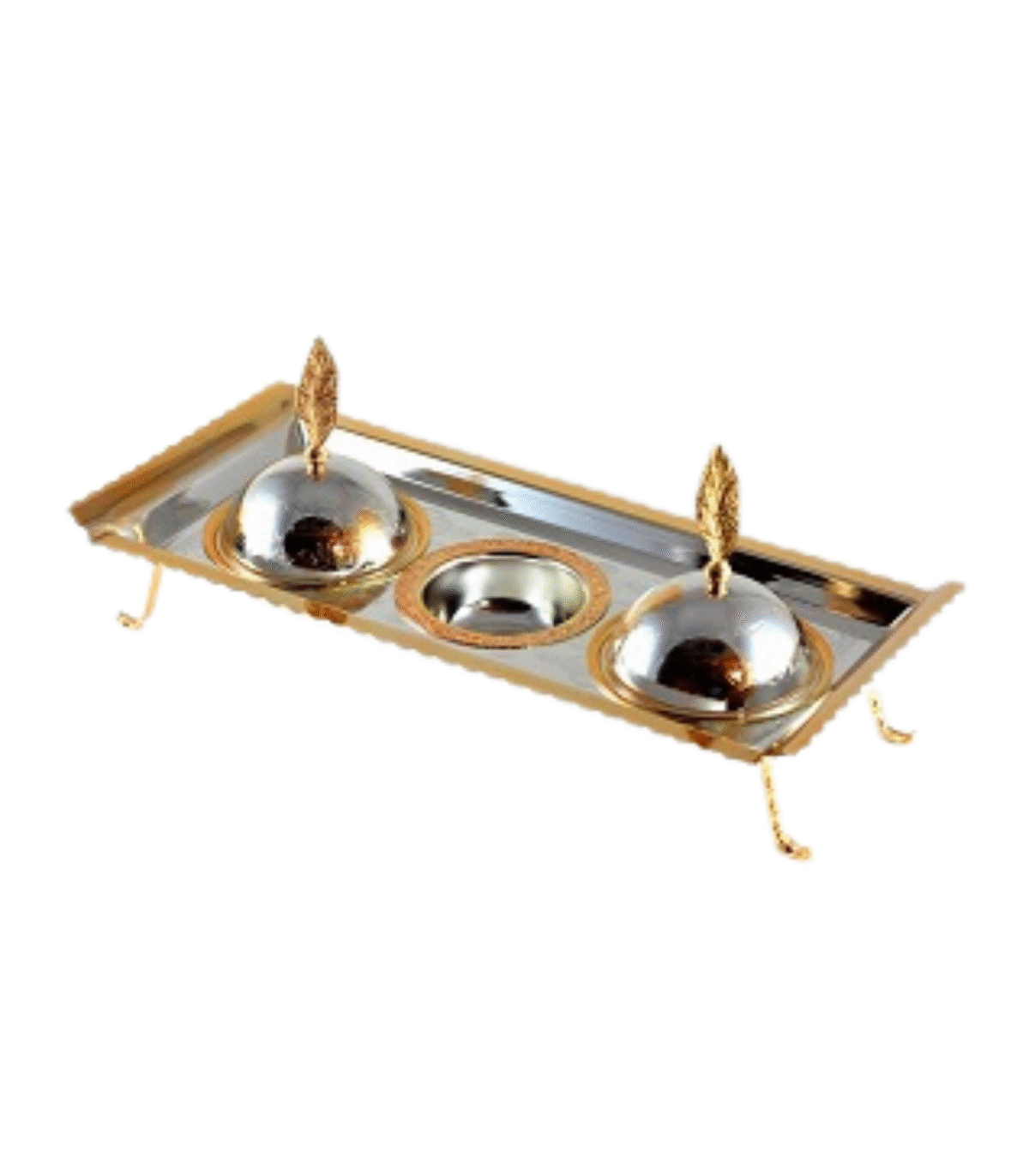 4PC BOWL ST W/TRAY S&G - Image 1